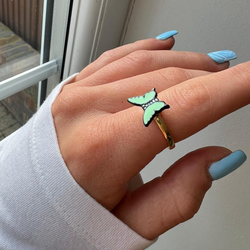 Beautiful Butterfly Ring