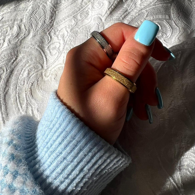 Textured Fleck Ring
