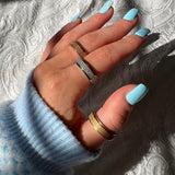Textured Fleck Ring