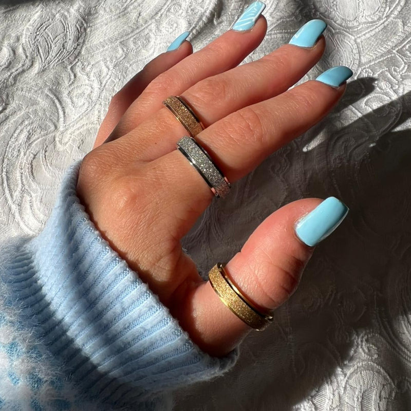 Textured Fleck Ring