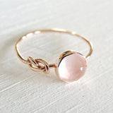 Rose Quartz | Love Ring