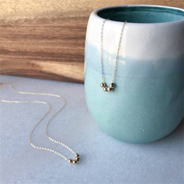 Moveable Bead Necklace