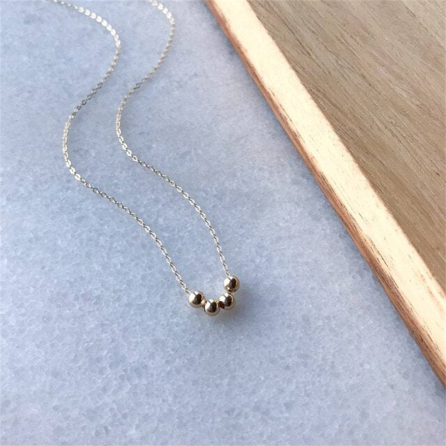 Moveable Bead Necklace