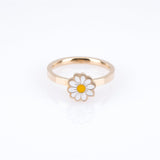 Subtle Spinning Daisy Ring