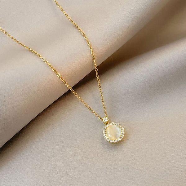 Crystal Opal Necklace