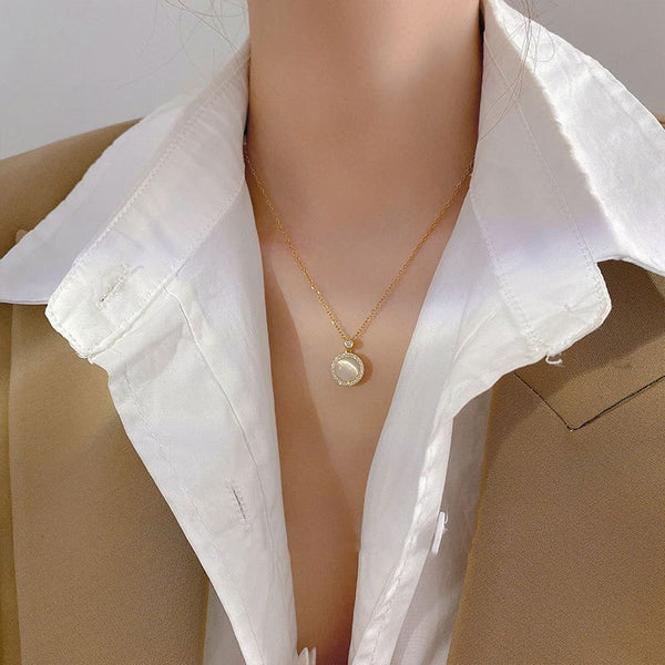 Crystal Opal Necklace